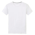 Men's Short Sleeve Solid color O-Neck T-shirts White
